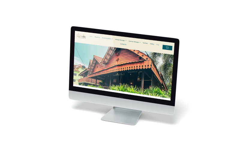 Kampungstay Desa Murni website