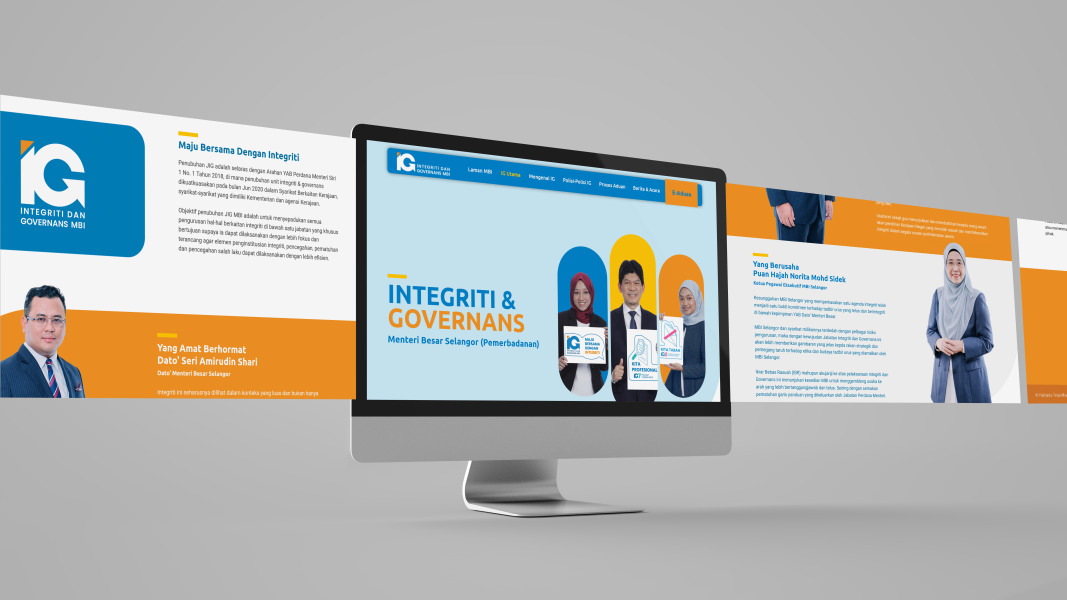 Website mockup