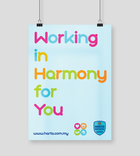 Harta Rangers Poster Large
