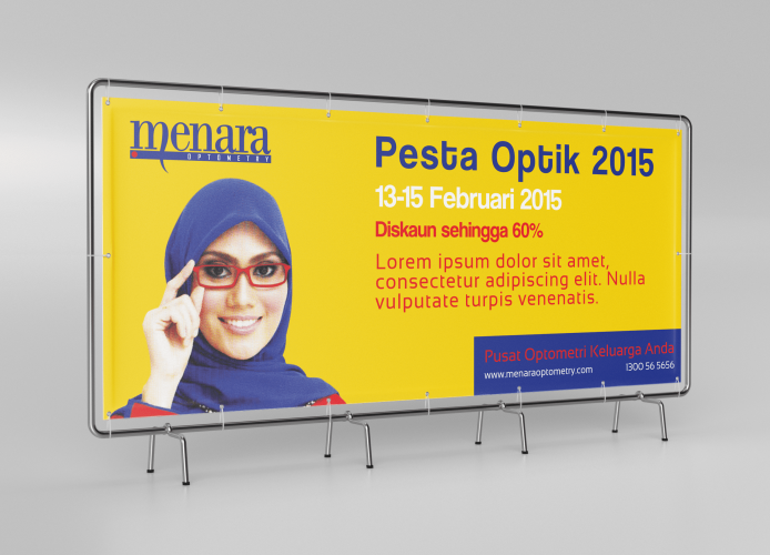 Menara Banner Large